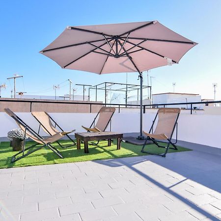 Apartamentos Atlantida Chipiona Bagian luar foto